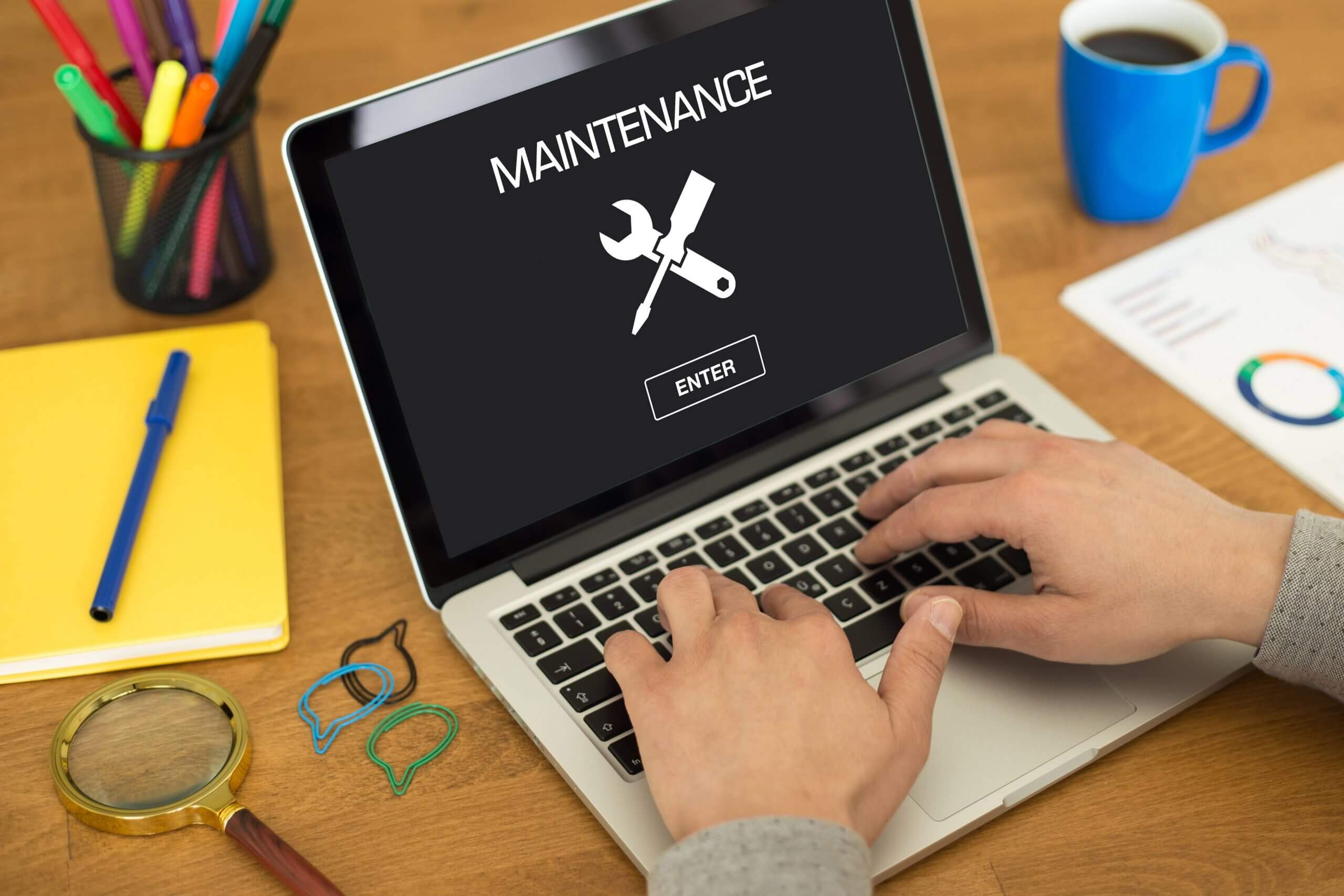 Website maintenance
